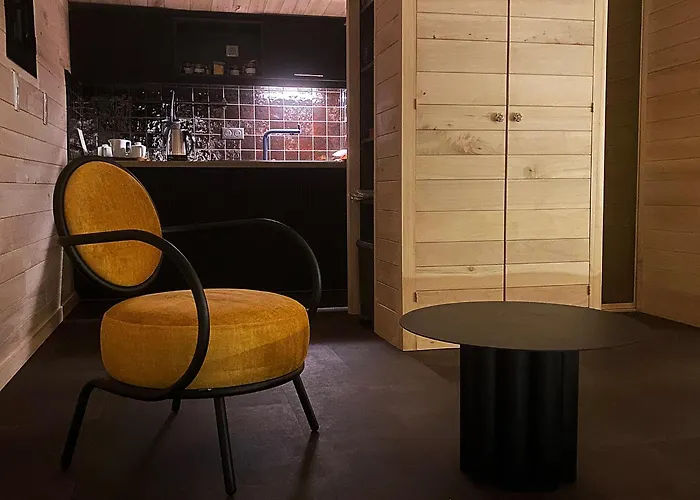 Eco-hameau Du Sentier Des Sources بيت خشبي